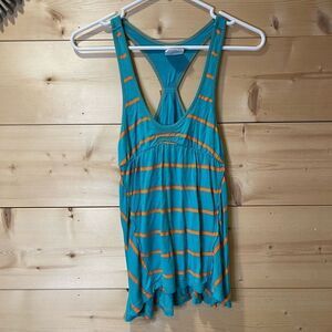 Free People Racer Back Tie Back Tank